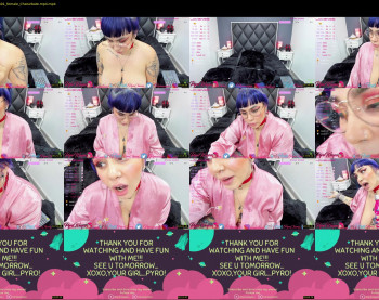pyrowayne — 32 minute Chaturbate female cam capture, 720p, Apr 17, 2021
