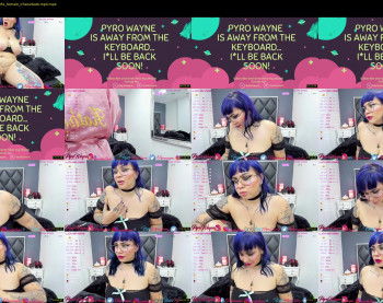 pyrowayne — 59 minute Chaturbate female cam capture, 720p, Apr 18, 2021