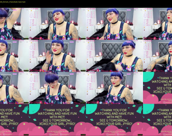 pyrowayne — 33 minute Chaturbate female cam capture, 720p, Apr 22, 2021