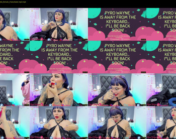 pyrowayne — 59 minute Chaturbate female cam capture, 720p, May 1, 2021