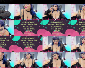 pyrowayne — 59 minute Chaturbate female cam capture, 720p, May 3, 2021