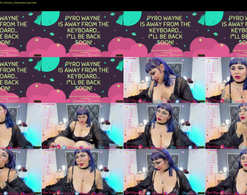 pyrowayne — 59 minute Chaturbate female cam capture, 720p, May 3, 2021