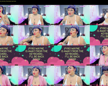 pyrowayne — 59 minute Chaturbate female cam capture, 720p, May 12, 2021