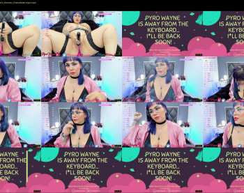 pyrowayne — 59 minute Chaturbate female cam capture, 720p, May 14, 2021