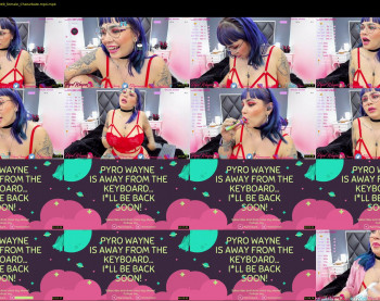 pyrowayne — 59 minute Chaturbate female cam capture, 720p, May 16, 2021