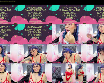 pyrowayne — 59 minute Chaturbate female cam capture, 720p, May 16, 2021
