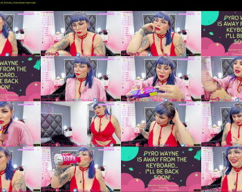 pyrowayne — 59 minute Chaturbate female cam capture, 720p, May 25, 2021