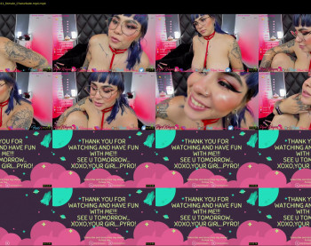 pyrowayne — 19 minute Chaturbate female cam capture, 720p, May 25, 2021