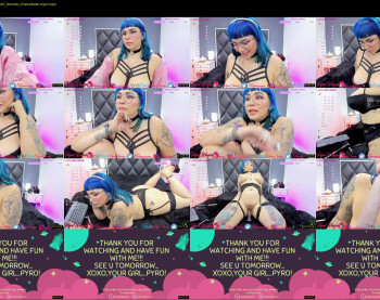 pyrowayne — 39 minute Chaturbate female cam capture, 720p, May 27, 2021