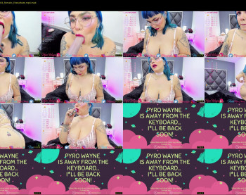 pyrowayne — 59 minute Chaturbate female cam capture, 720p, May 28, 2021