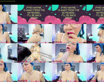 pyrowayne — 45 minute Chaturbate female cam capture, 1080p, May 28, 2021