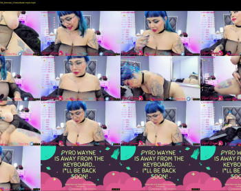 pyrowayne — 75 minute Chaturbate female cam capture, 1080p, May 29, 2021