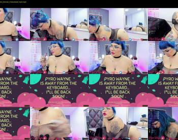 pyrowayne — 76 minute Chaturbate female cam capture, 1080p, May 29, 2021