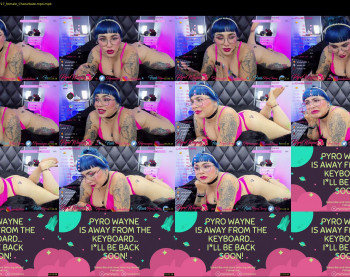 pyrowayne — 24 minute Chaturbate female cam capture, 1080p, May 30, 2021