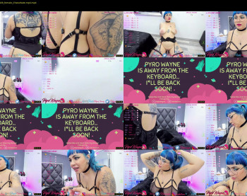 pyrowayne — 74 minute Chaturbate female cam capture, 1080p, Jun 6, 2021