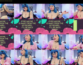 pyrowayne — 77 minute Chaturbate female cam capture, 1080p, Jun 13, 2021