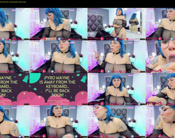 pyrowayne — 75 minute Chaturbate female cam capture, 1080p, Jun 13, 2021