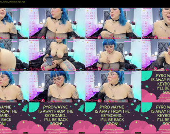 pyrowayne — 75 minute Chaturbate female cam capture, 1080p, Jun 13, 2021
