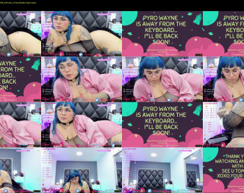 pyrowayne — 65 minute Chaturbate female cam capture, 1080p, Jun 13, 2021