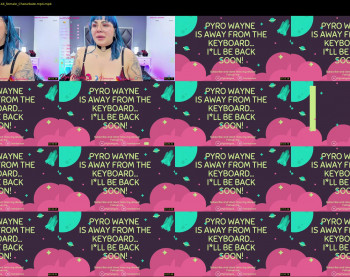 pyrowayne — 13 minute Chaturbate female cam capture, 1080p, Jun 19, 2021