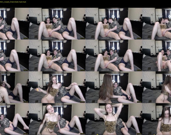 fflloowweerr — 3 minute Chaturbate couple cam capture, 1080p, Jun 20, 2021