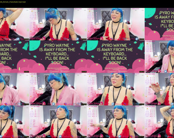 pyrowayne — 75 minute Chaturbate female cam capture, 1080p, Jun 20, 2021