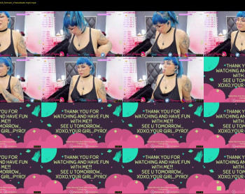 pyrowayne — 19 minute Chaturbate female cam capture, 1080p, Jun 20, 2021