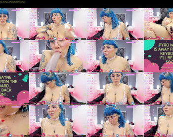 pyrowayne — 73 minute Chaturbate female cam capture, 1080p, Jun 25, 2021