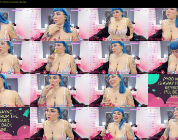 pyrowayne — 74 minute Chaturbate female cam capture, 1080p, Jun 25, 2021