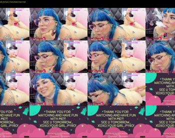 pyrowayne — 32 minute Chaturbate female cam capture, 1080p, Jun 25, 2021