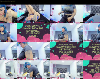 pyrowayne — 56 minute Chaturbate female cam capture, 1080p, Jun 26, 2021
