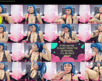 pyrowayne — 73 minute Chaturbate female cam capture, 1080p, Jun 27, 2021
