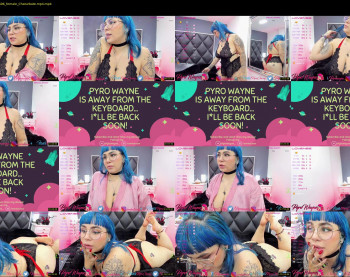pyrowayne — 74 minute Chaturbate female cam capture, 1080p, Jun 27, 2021