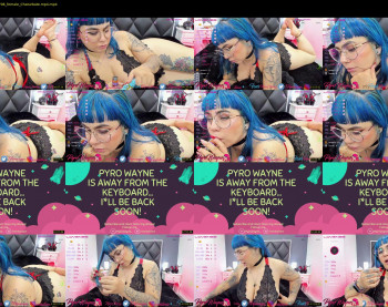 pyrowayne — 82 minute Chaturbate female cam capture, 1080p, Jun 27, 2021