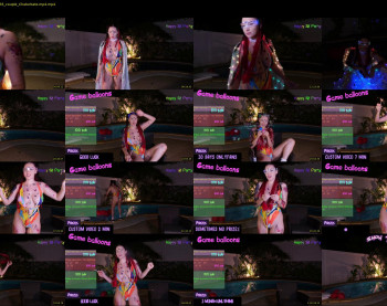 gessifossa — 71 minute Chaturbate female cam capture, 1080p, Jun 28, 2021