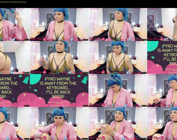 pyrowayne — 75 minute Chaturbate female cam capture, 1080p, Jun 29, 2021