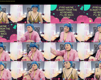 pyrowayne — 78 minute Chaturbate female cam capture, 1080p, Jun 29, 2021