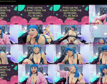 pyrowayne — 76 minute Chaturbate female cam capture, 1080p, Jul 4, 2021