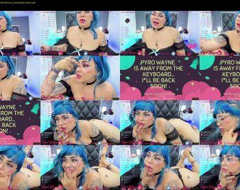 pyrowayne — 74 minute Chaturbate female cam capture, 1080p, Jul 4, 2021