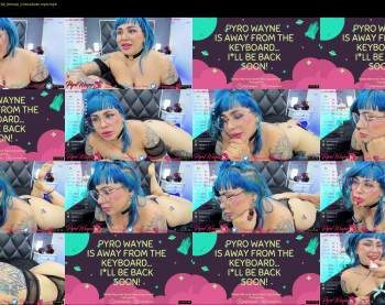 pyrowayne — 77 minute Chaturbate female cam capture, 1080p, Jul 4, 2021