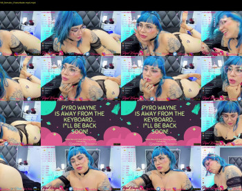 pyrowayne — 74 minute Chaturbate female cam capture, 1080p, Jul 4, 2021