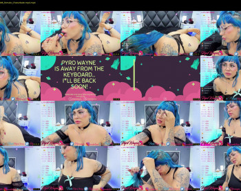 pyrowayne — 73 minute Chaturbate female cam capture, 1080p, Jul 4, 2021