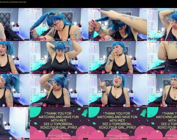 pyrowayne — 26 minute Chaturbate female cam capture, 1080p, Jul 4, 2021