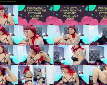 pyrowayne — 74 minute Chaturbate female cam capture, 1080p, Jul 18, 2021