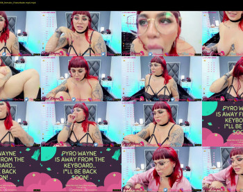 pyrowayne — 73 minute Chaturbate female cam capture, 1080p, Jul 18, 2021