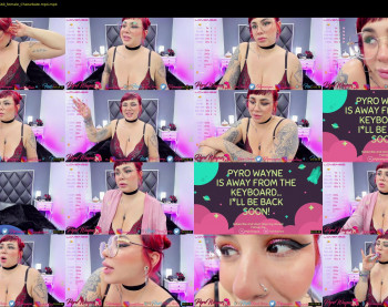 pyrowayne — 72 minute Chaturbate female cam capture, 1080p, Jul 18, 2021