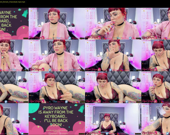 pyrowayne — 75 minute Chaturbate female cam capture, 1080p, Jul 18, 2021