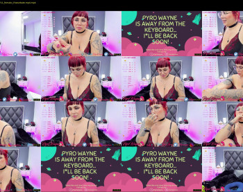 pyrowayne — 74 minute Chaturbate female cam capture, 1080p, Jul 18, 2021