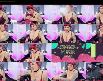 pyrowayne — 74 minute Chaturbate female cam capture, 1080p, Jul 18, 2021