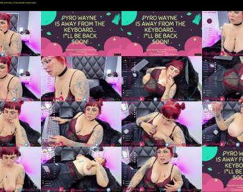 pyrowayne — 76 minute Chaturbate female cam capture, 1080p, Jul 18, 2021